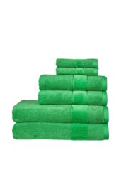 CHRISTY 'Prism' Bold Luxury 100% Turkish Cotton Towels in Green - thumbnail 2