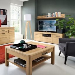 Furniture To Go Cortina 1 Drawer Coffee Table in Brown - thumbnail 6