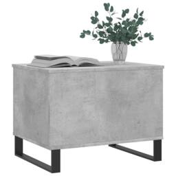 Berkfield Home Modern Coffee Table Concrete Grey 60x44.5x45 cm Engineered Wood - thumbnail 4