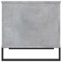 Berkfield Home Modern Coffee Table Concrete Grey 60x44.5x45 cm Engineered Wood - thumbnail 7