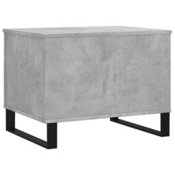 Berkfield Home Modern Coffee Table Concrete Grey 60x44.5x45 cm Engineered Wood - thumbnail 5