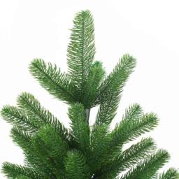 Berkfield Home Faux Christmas Tree 210 cm Lifelike Needles Green - thumbnail 4
