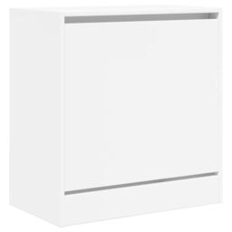 Berkfield Home Shoe Cabinet White 60x34x63.5 cm Engineered Wood - thumbnail 4