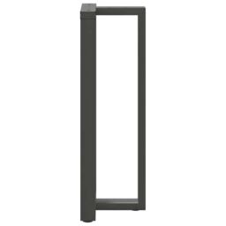 Berkfield Home Bar Table Legs T-Shaped¬†2 pcs Anthracite 40x35x(110-111) cm Steel in Black - thumbnail 5