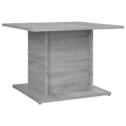 Berkfield Home Decorative Coffee Table Grey Sonoma 55.5x55.5x40 cm Engineered Wood - thumbnail 3