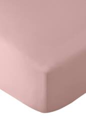 Catherine Lansfield So Soft Non Iron Fitted Sheet in Pink - Size: Super King Fitted - thumbnail 3