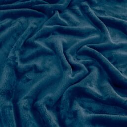 Furn Harrow Fleece Throw in Blue - Size: 140 cm x 180 cm - thumbnail 4