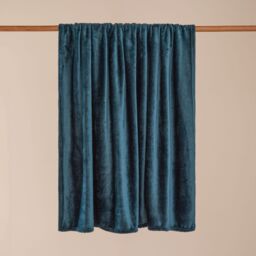 Furn Harrow Fleece Throw in Blue - Size: 140 cm x 180 cm - thumbnail 3