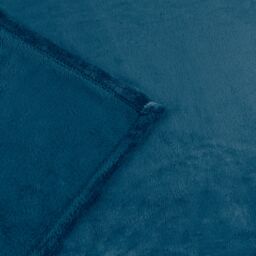 Furn Harrow Fleece Throw in Blue - Size: 140 cm x 180 cm - thumbnail 6