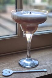 Afewhometruths Handmade Scented Pornstar Martini Cocktail Candle in Pale Orange - thumbnail 2