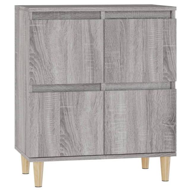 Berkfield Home Sideboard Grey Sonoma 60x35x70 cm Engineered Wood - Size: 60 x 35 x 70 cm - image 1