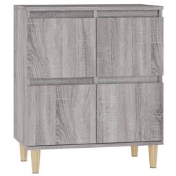 Berkfield Home Sideboard Grey Sonoma 60x35x70 cm Engineered Wood - Size: 60 x 35 x 70 cm - thumbnail 1