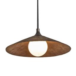 Industville Flume Pendant Light - 17 Inch in Bronze - Size: 17 inches - thumbnail 4