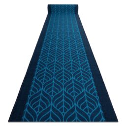 RugsX Anti-Slip Feathers Runner in Blue - Size: 100 cm x 150 cm - thumbnail 1