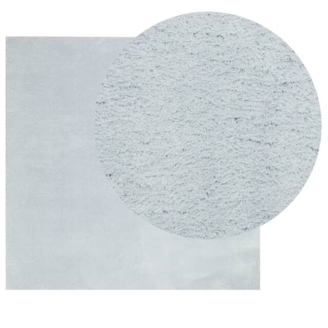 Berkfield Home Rug HUARTE Short Pile Soft & Washable Blue 160x160 cm in Pale Blue - Size: Medium - image 1