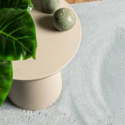 Berkfield Home Rug HUARTE Short Pile Soft & Washable Blue 160x160 cm in Pale Blue - Size: Medium - thumbnail 7