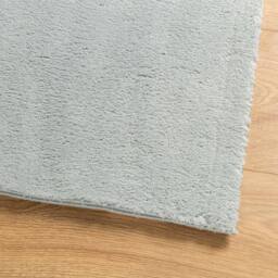 Berkfield Home Rug HUARTE Short Pile Soft & Washable Blue 160x160 cm in Pale Blue - Size: Medium - thumbnail 4