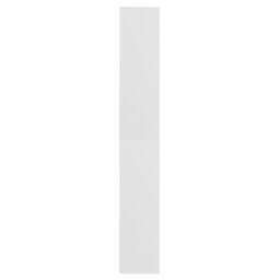 Berkfield Home Book Cabinet White 67x24x161 cm Engineered Wood - Size: 67 x 24 x 161 cm - thumbnail 8