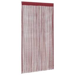 Berkfield Home String Curtains 2 pcs 100x250 cm Burgundy - thumbnail 3