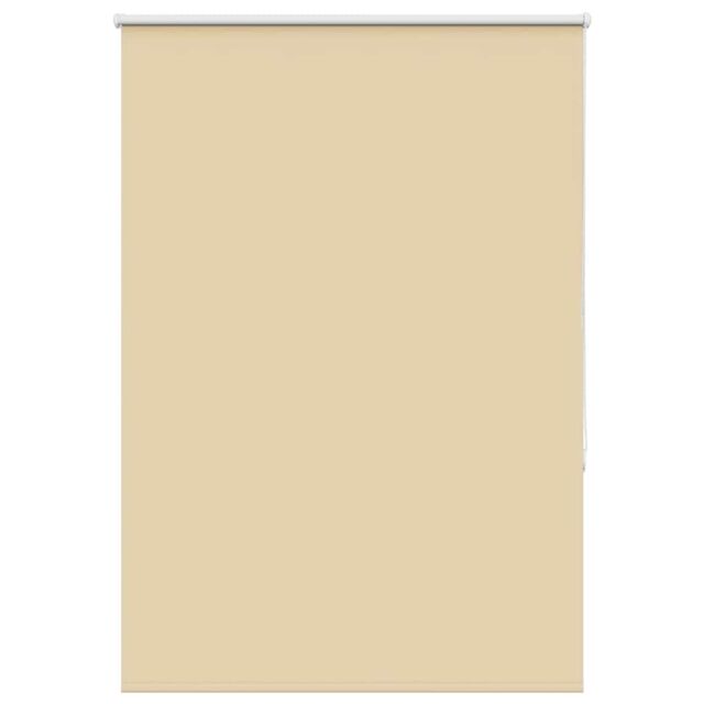 Berkfield Home Roller Blind Blackout Beige 95x130 cm Fabric Width 90.7 cm Polyester - image 1