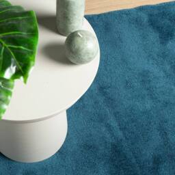 Berkfield Home Rug OVIEDO Short Pile Turquoise 240x240 cm - Size: Medium - thumbnail 7