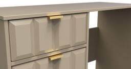 Ready Assembled 2 U Metro 4 Drawer Vanity (Ready Assembled) in Light Brown - thumbnail 8