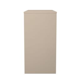 Ready Assembled 2 U Metro 4 Drawer Vanity (Ready Assembled) in Light Brown - thumbnail 3
