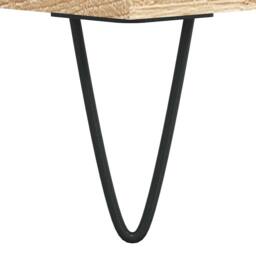 Berkfield Home Modern Coffee Table Sonoma Oak 90x44.5x45 cm Engineered Wood in Light Tan - thumbnail 9
