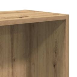 Berkfield Home Classic Book Cabinet/TV Cabinet Old Wood 36x30x143cm Engineered Wood in Brown - Size: 36 x 30 x 143 cm - thumbnail 9