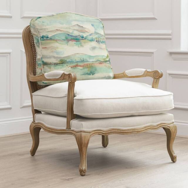 Voyage Maison Russet Shores Printed Florence Chair in Light Oak - image 1