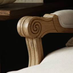 Voyage Maison Russet Shores Printed Florence Chair in Light Oak - thumbnail 5