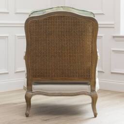 Voyage Maison Russet Shores Printed Florence Chair in Light Oak - thumbnail 4