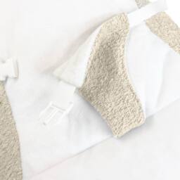 rucomfy Beanbags rucomfy Snug Gaga Baby Bean Bag - Soft & Supportive Newborn Seat in Cream - thumbnail 4