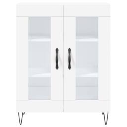 Berkfield Home Highboard White 69.5x34x180 cm Engineered Wood - thumbnail 8