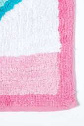 Homescapes Cotton Tufted Butterfly Children Rug in Pink - Size: 50 cm x 85 cm - thumbnail 2