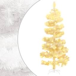 Berkfield Home Swirl Pre-lit Christmas Tree with Stand White 180 cm PVC - thumbnail 2