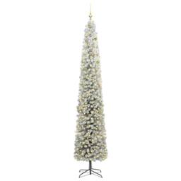 Berkfield Home Artificial Christmas Tree with 300 LEDs with Stand Green 270 cm - thumbnail 3