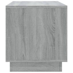 Berkfield Home TV Cabinet Grey Sonoma 102x41x44 cm Engineered Wood - Size: 102 x 41 x 44 cm - thumbnail 6