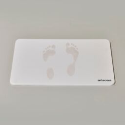 Misona Diatomite Stone Bath Mat 39 x 60cm in Off-White - Size: 39 x 60 cm