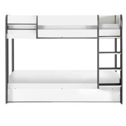 Cheshire Quartz Bunk & Underbed Charcoal & White - Single (90cm) - thumbnail 4
