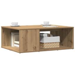 Berkfield Home Durable Coffee Table Artisan Oak 90x67x33 cm Engineered Wood in Brown - Size: 90 x 67 x 33 cm - thumbnail 1