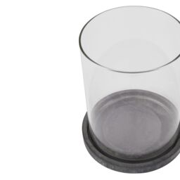 Love Lace Amalfi Grey Large Hurricane Lantern - thumbnail 2