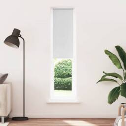 Berkfield Home Roller Blind Blackout White 45x230 cm Fabric Width 40.7 cm Polyester