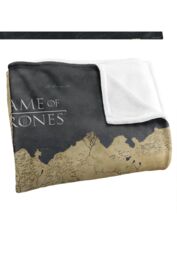 Warner Brothers Game Of Thrones Officially Licensed Silky Touch Super Soft Throw Blanket 152 x 127 cm in White - thumbnail 3
