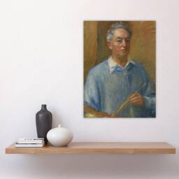 "Artery8 Artist Self Portrait William James Glackens Wall Art Poster Print - Size: W12"" x H16""" - thumbnail 4