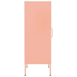 Berkfield Home Storage Cabinet Pink 42.5x35x101.5 cm Steel - thumbnail 4