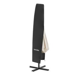 tectake Parasol 360° rotating umbrella, LED solar-powered, 3.5 x 3.5 m in Beige - Size: Large - thumbnail 4