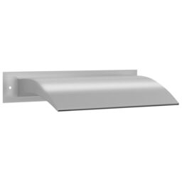 Berkfield Home Pool Fountain Silver 45x26x13 cm Stainless Steel - Size: 45 x 26 x 13 cm - thumbnail 2