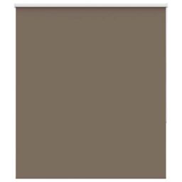 Berkfield Home Roller Blind Blackout Coffee 130x175 cm Fabric Width 126.6 cm Polyester in Brown - thumbnail 2
