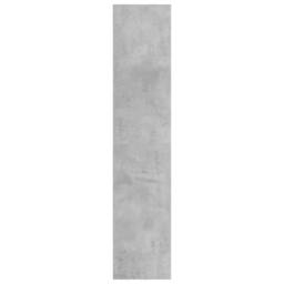 Berkfield Home Book Cabinet/TV Cabinet Concrete Grey 36x30x143 cm Engineered Wood - Size: 36 x 30 x 143 cm - thumbnail 5